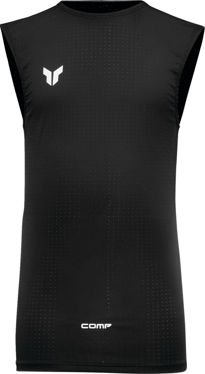 SHIRT SLEEVELESS YTH COMP BLAC