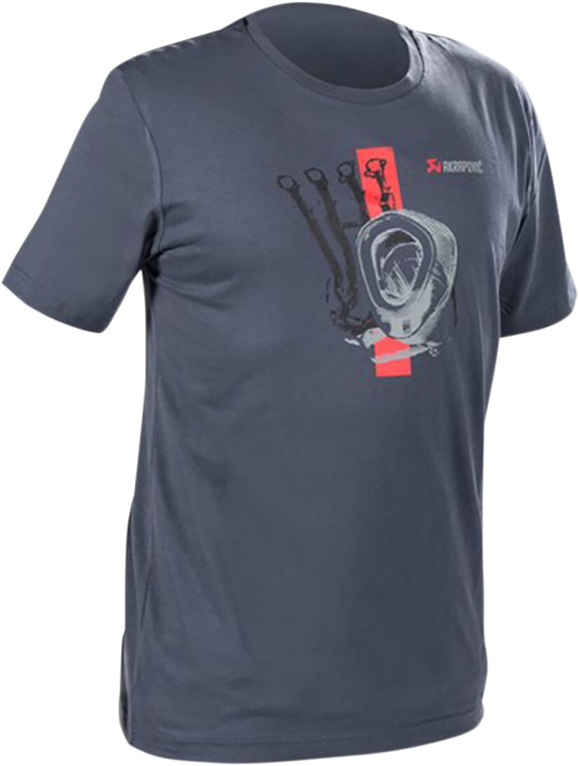 TEE MEN RD STRIP BL/GR 3X