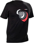 TEE MEN MESH BK L