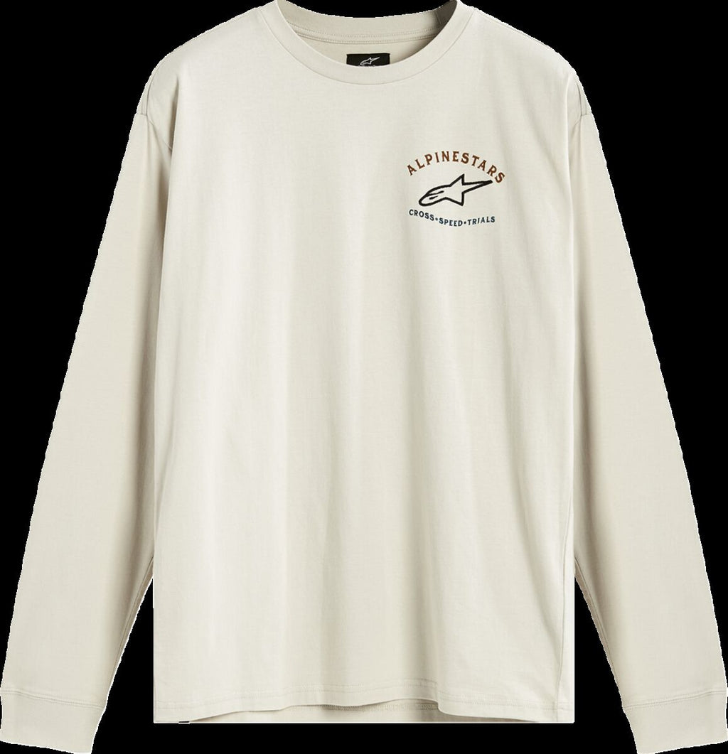 TEE LS FULL FACE WH XL