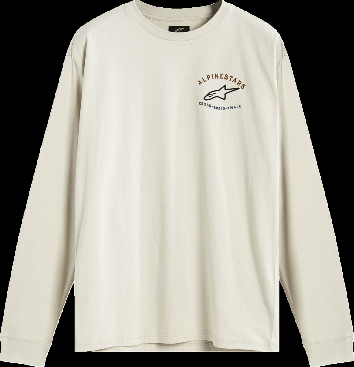 TEE LS FULL FACE WH XL