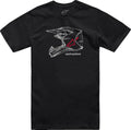 TEE CSF MX HELMET BLK S