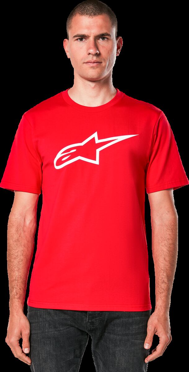 TEE SS CSF AGELESS 2.0 RED/WHT