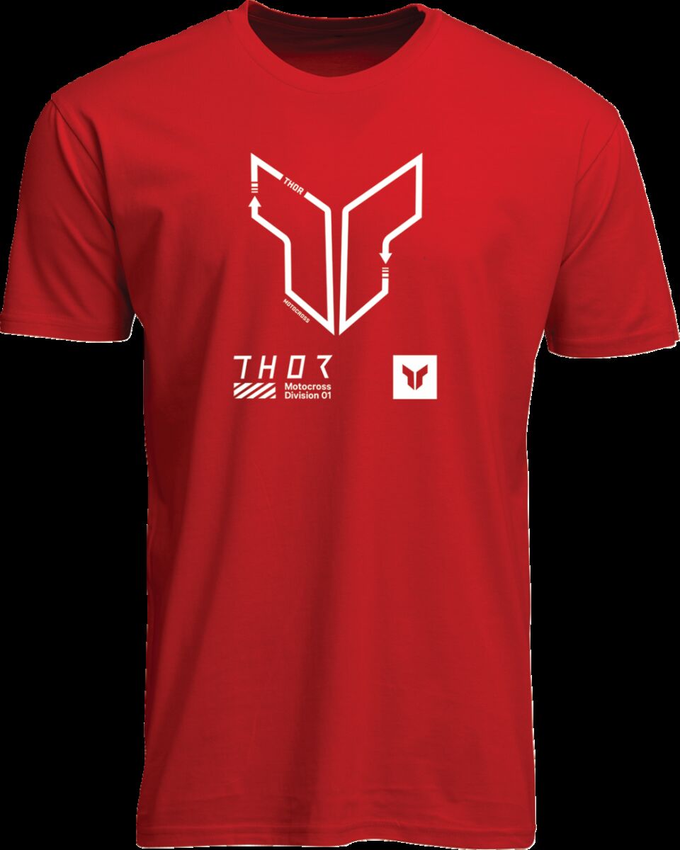 TEE TRAX RED XL