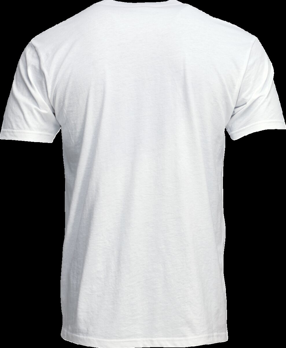 TEE STAMPED WHITE XL