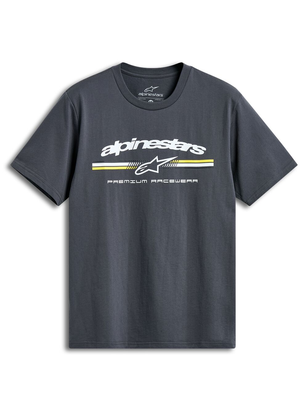 TEE SS CSF PREVAIL CHARCOAL M