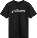 TEE SS CSF BLAZE 2.0 BLACK/WHI