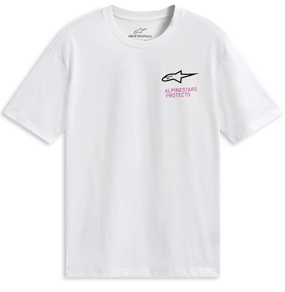 TEE SS CSF POP HELMET WHITE M