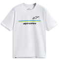 TEE SS CSF LANES WHITE M