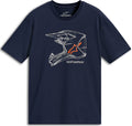 TEE CSF MX HELMET NAVY M