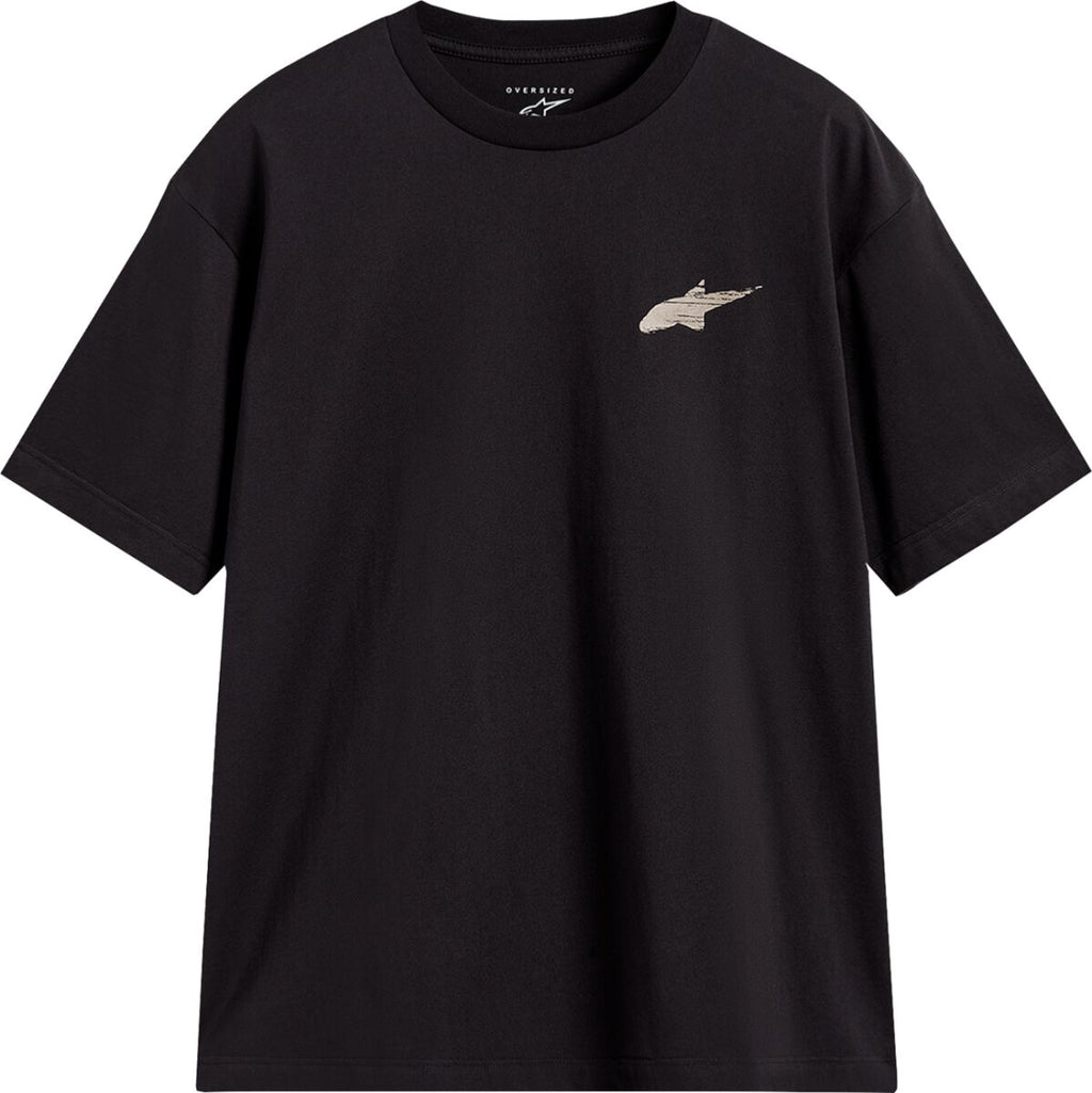 TEE SS CSF OVERSIZED CHECKBACK