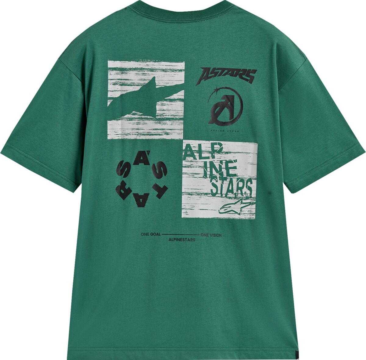 TEE SS CSF OVERSIZED CHECKBACK