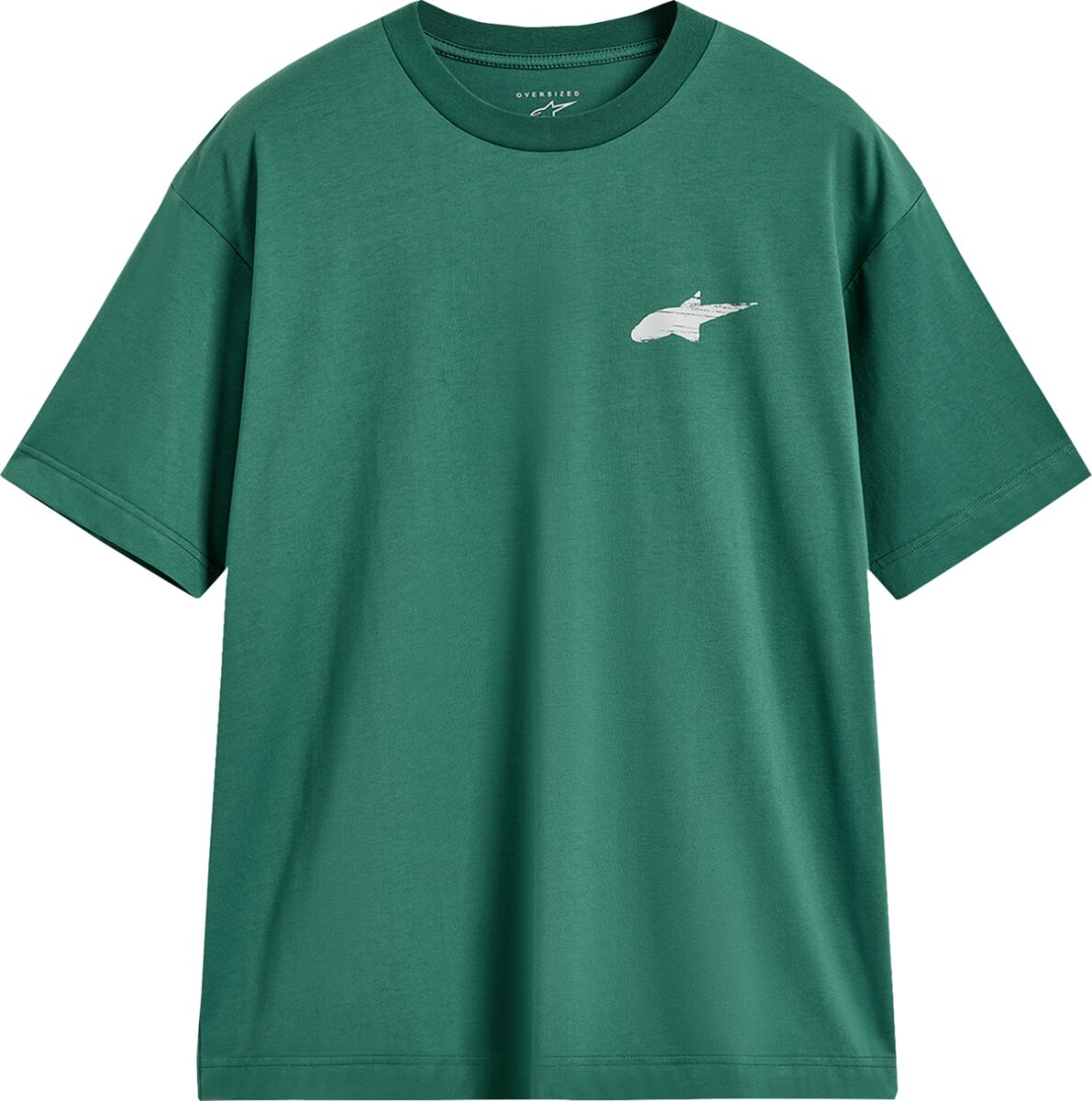 TEE SS CSF OVERSIZED CHECKBACK