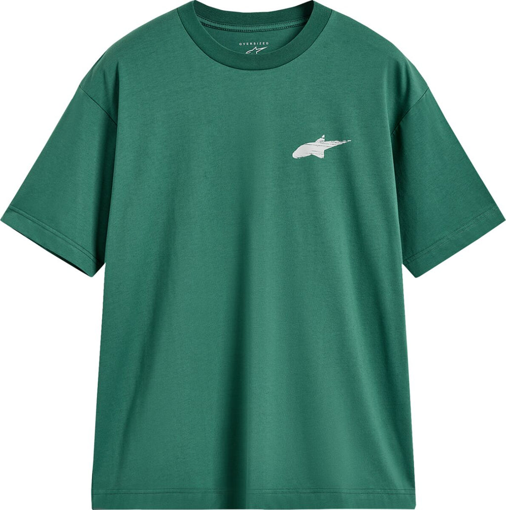 TEE SS CSF OVERSIZED CHECKBACK