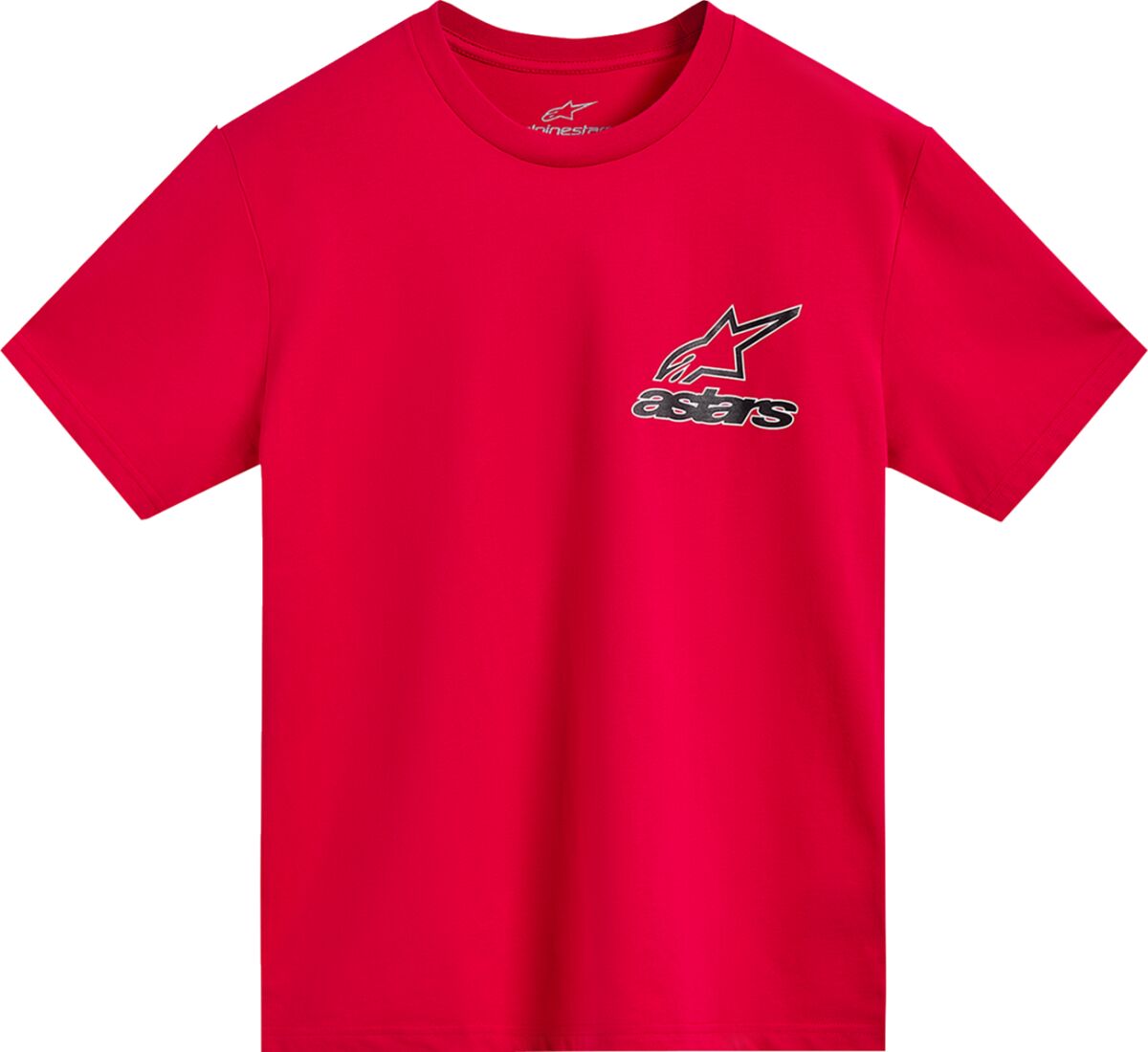 TEE SS CSF LINEOUT RED L