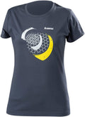TEE WMEN MESH BL/GR S