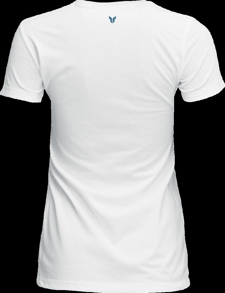 TEE WOMENS BRAVE WHITE XL