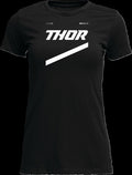 TEE WOMENS BRAVE BLACK MD