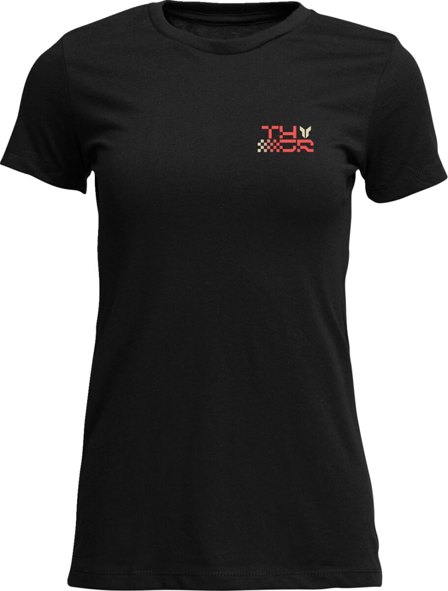 TEE WOMENS VANTAGE BLACK MD