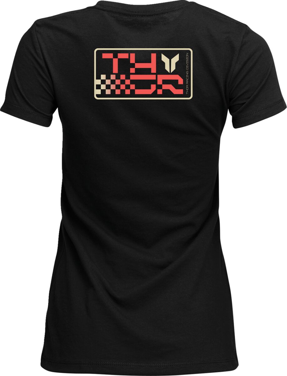 TEE WOMENS VANTAGE BLACK MD