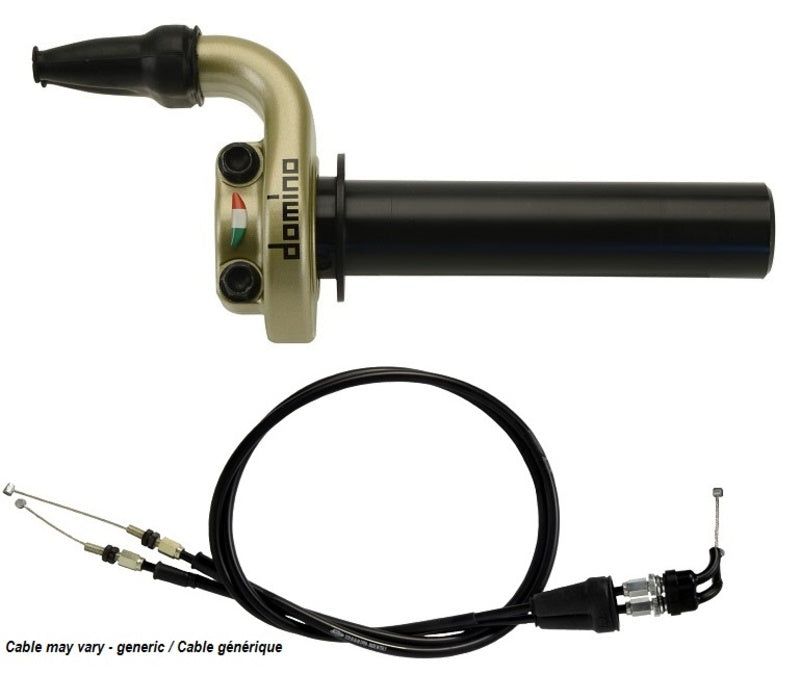 DOINO KIT KRE GOLD THROTTLE + CABLE