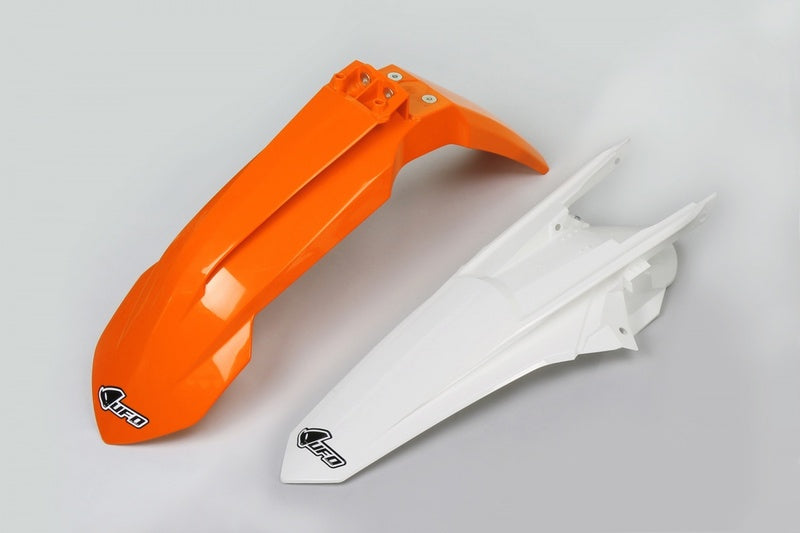 UFO KIT FENDER ORANGE/WHITE