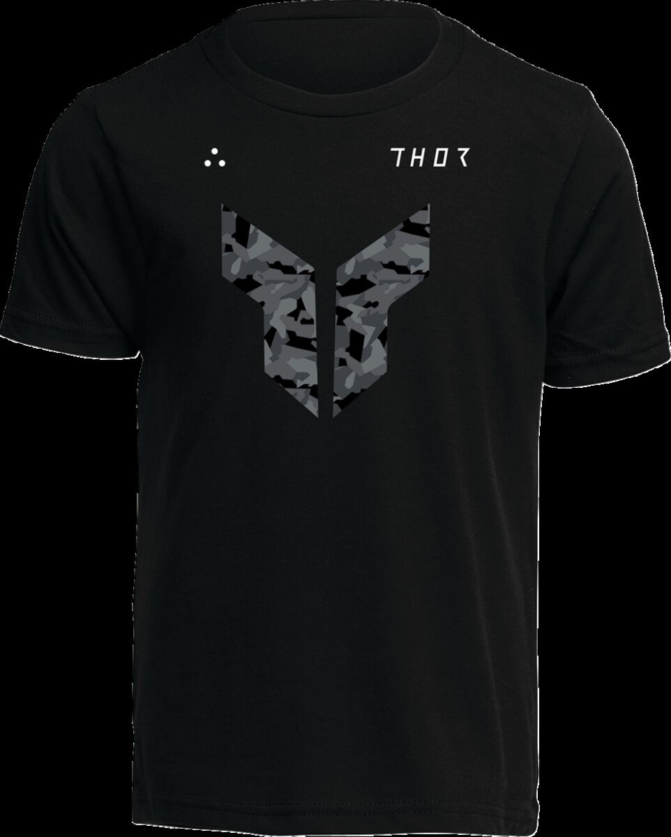 TEE YOUTH ICONIC CARBON XS