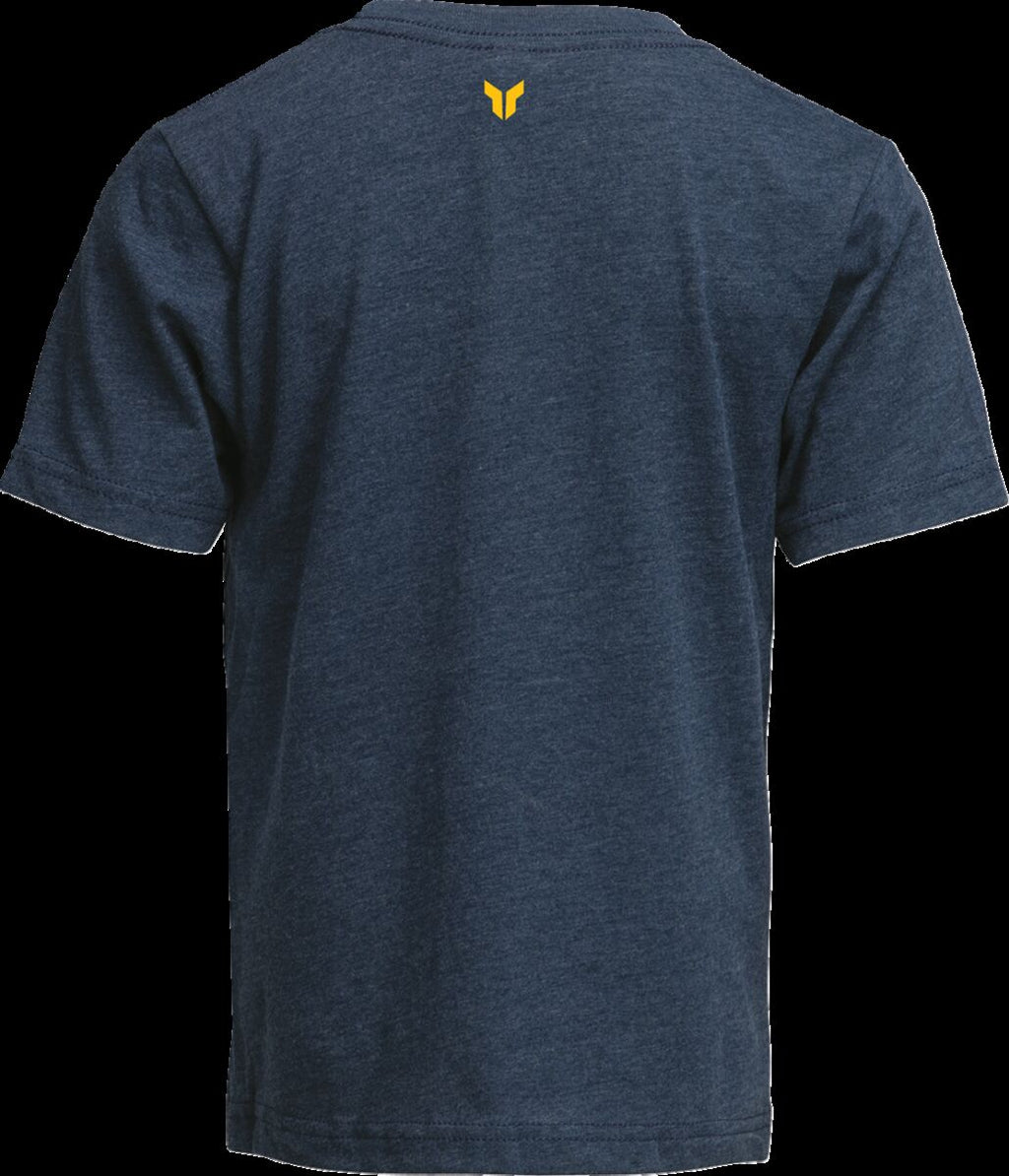 TEE YOUTH BRAVE NAVY SM