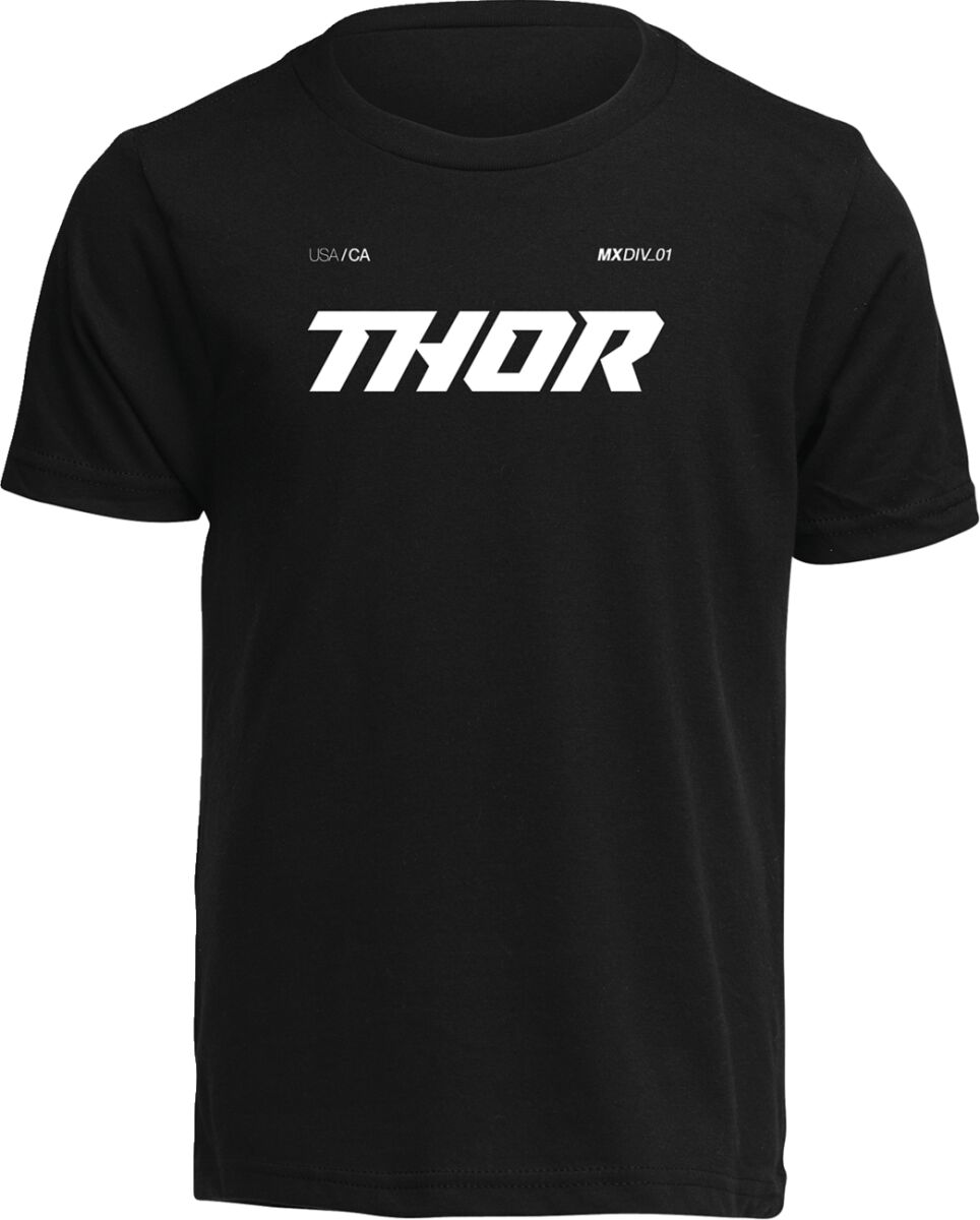 TEE YTH BRAVE BLACK XS
