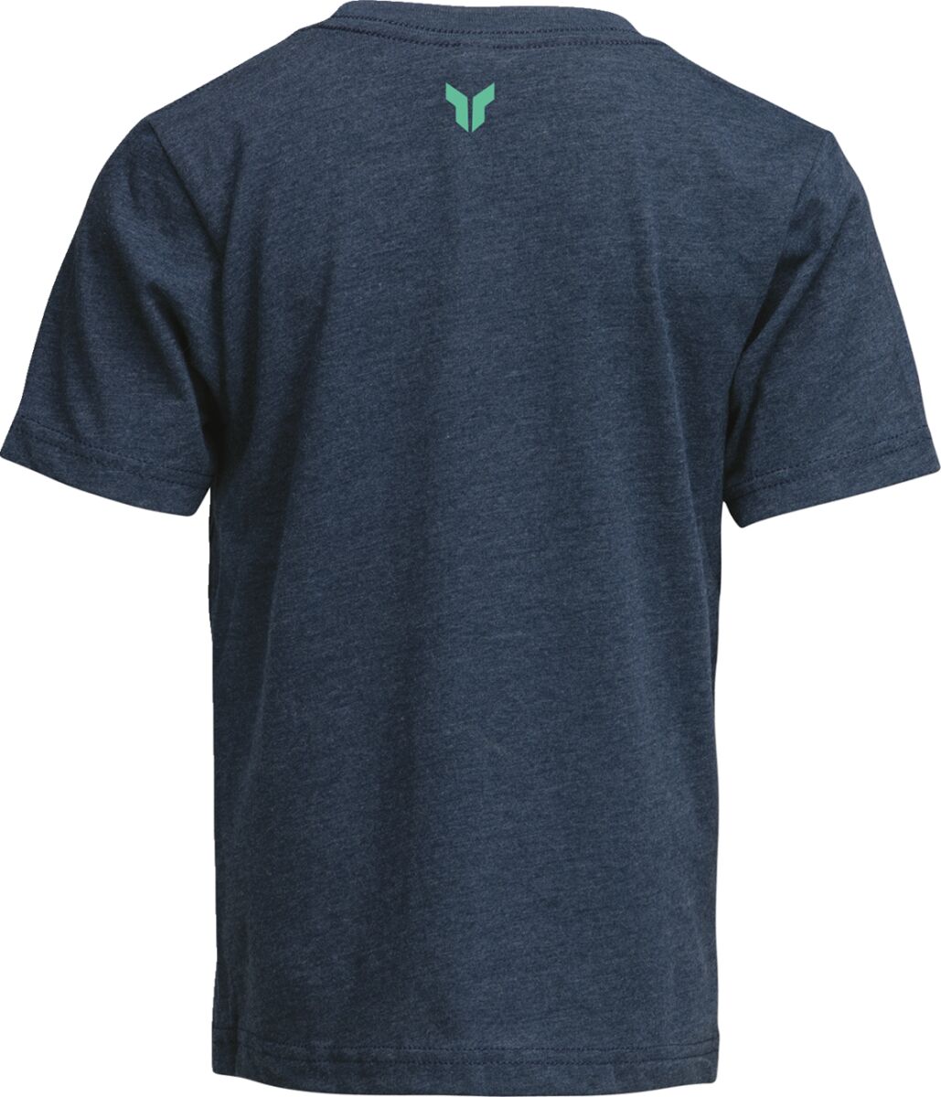 TEE YTH BRAVE PETROL BLUE XS