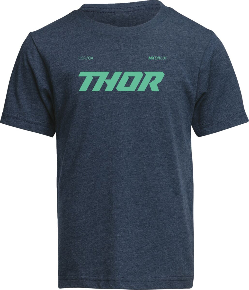 TEE YTH BRAVE PETROL BLUE XL