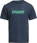 TEE YTH BRAVE PETROL BLUE XL