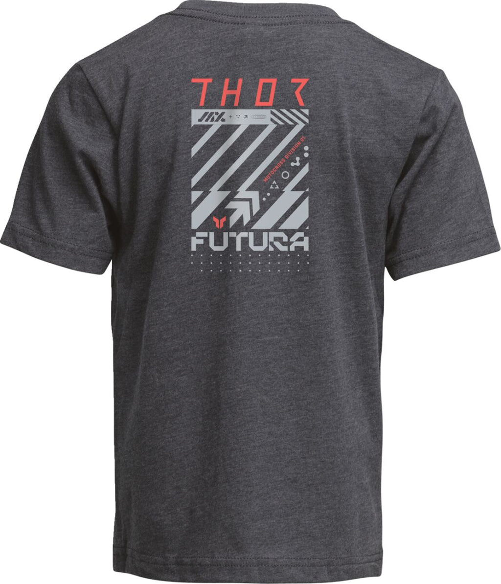 TEE YTH FUTURA CHARCOAL SM