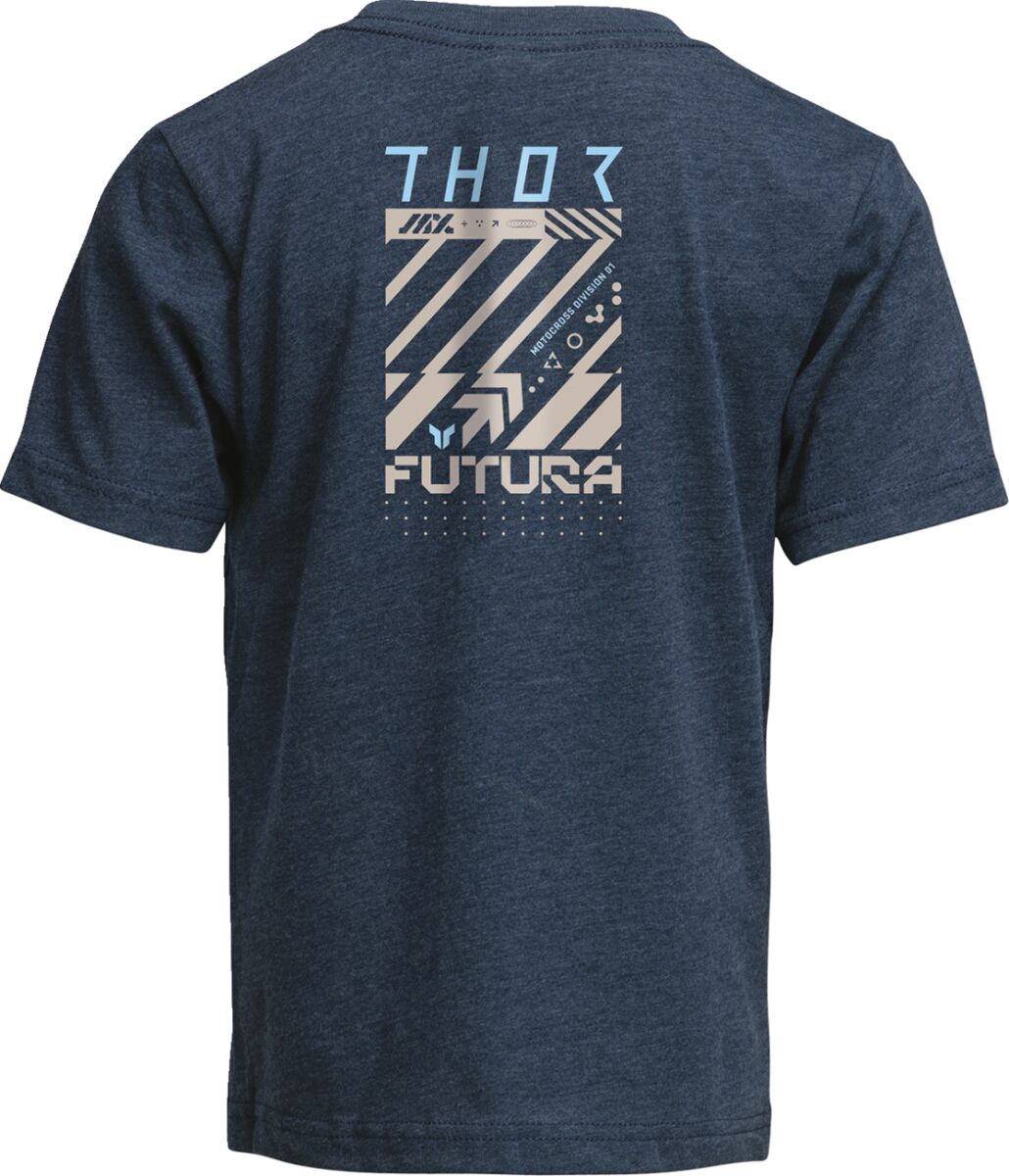 TEE YTH FUTURA NAVY XS