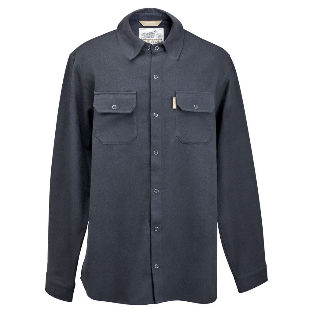 SHIRT FLANNEL HI TEST BLACK MD