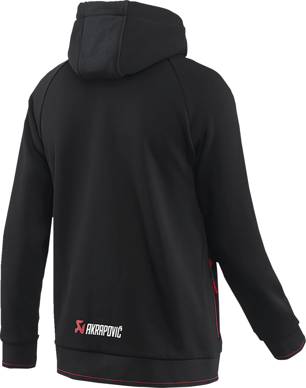 ZIP HOODIE BLACK MEN S