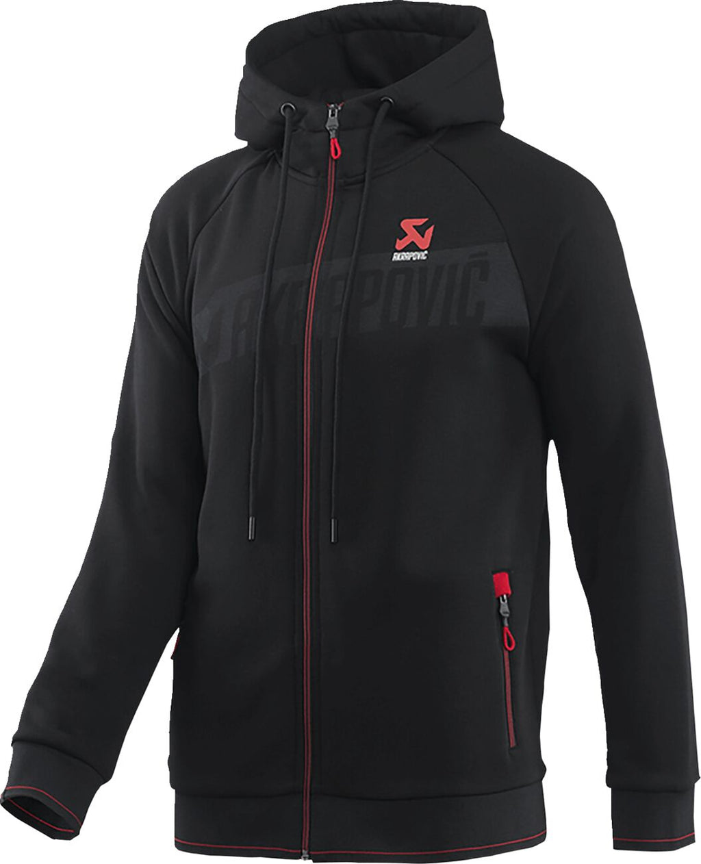 ZIP HOODIE BLACK MEN 2XL