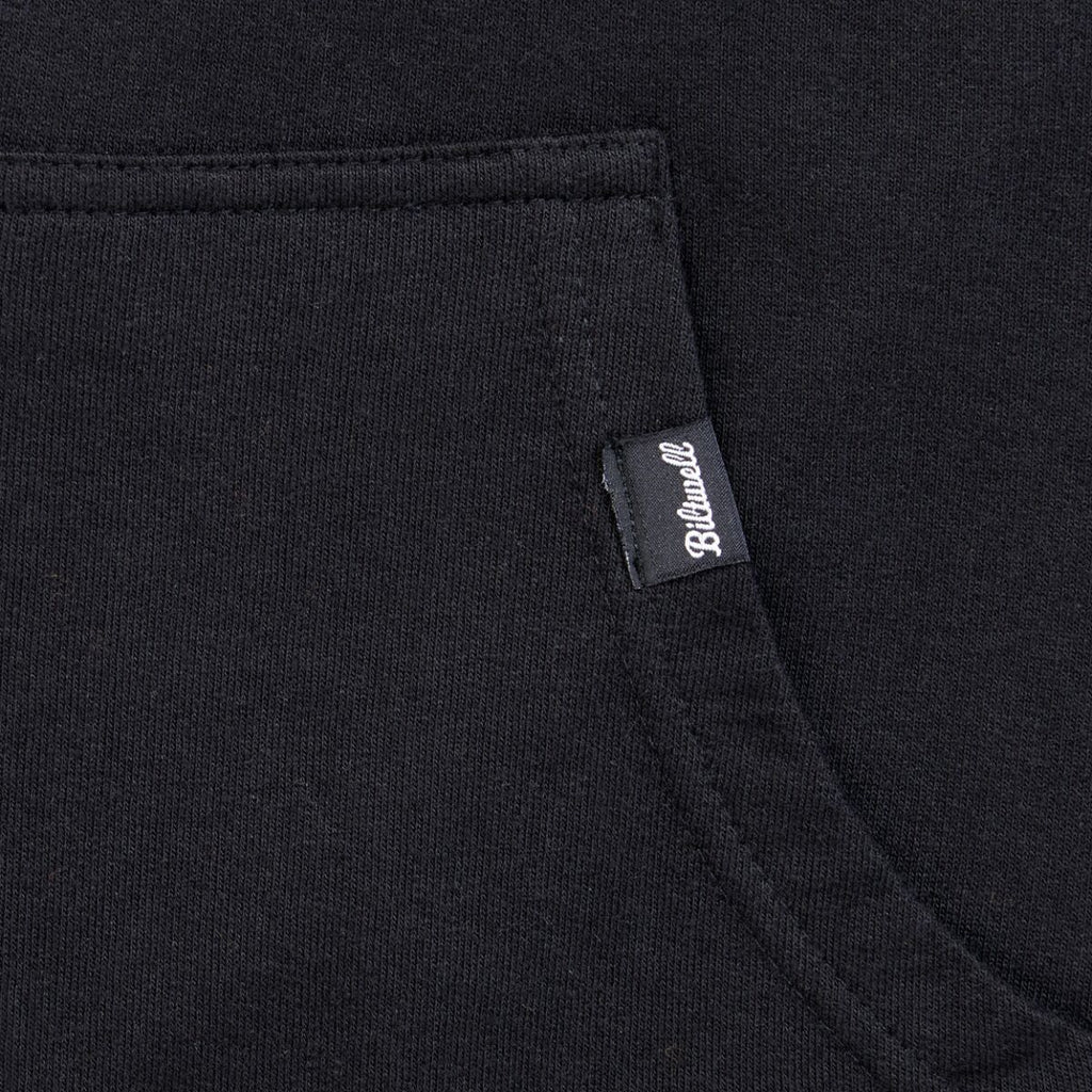 HOODIE BOLTS ZIP BLACK LG