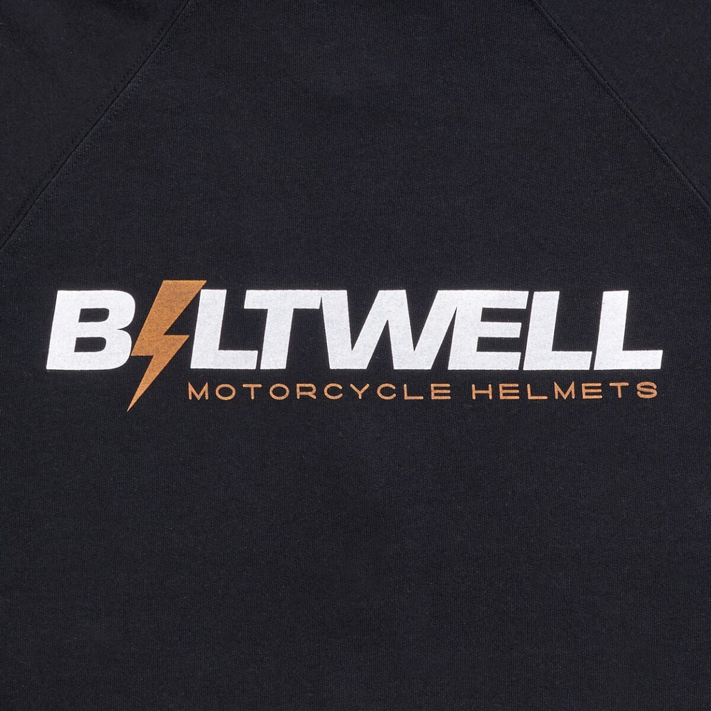HOODIE BOLTS ZIP BLACK 2X