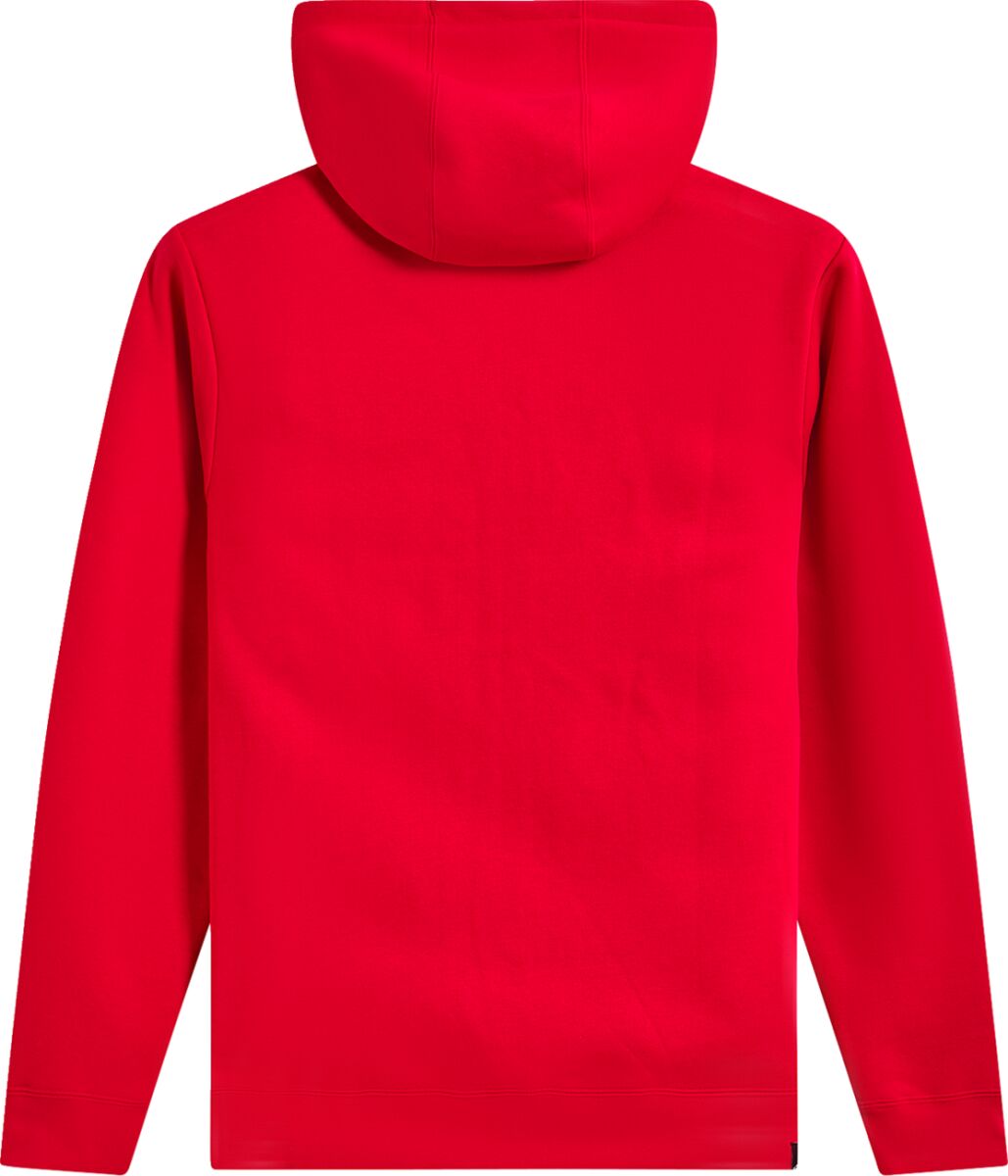 HOODIE ZIP AGELESS V3 RED/WHIT