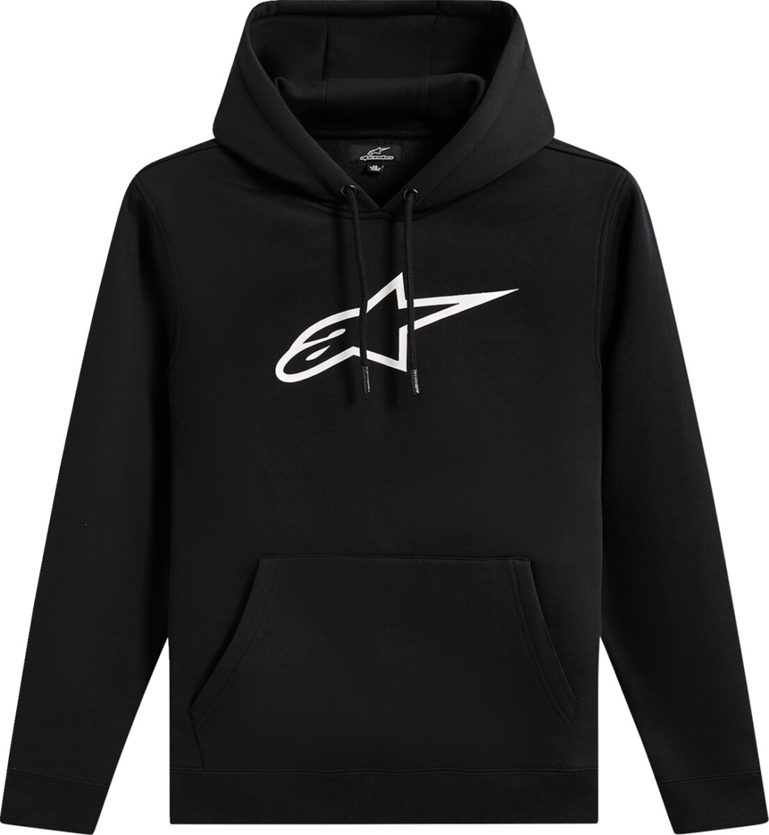 HOODIE PO AGELESS V3 BLACK/WHI