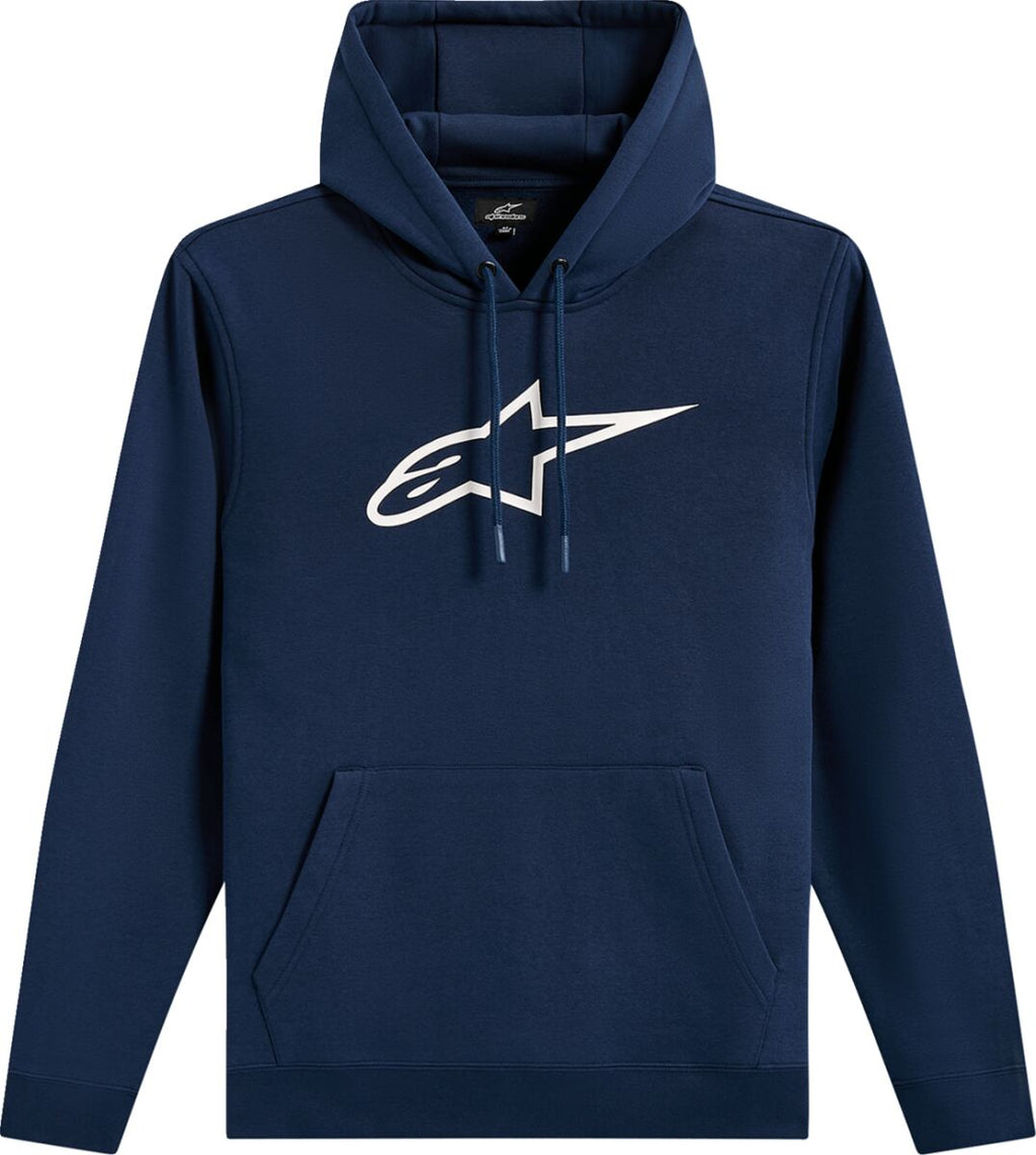 HOODIE PO AGELESS V3 NAVY/WHIT