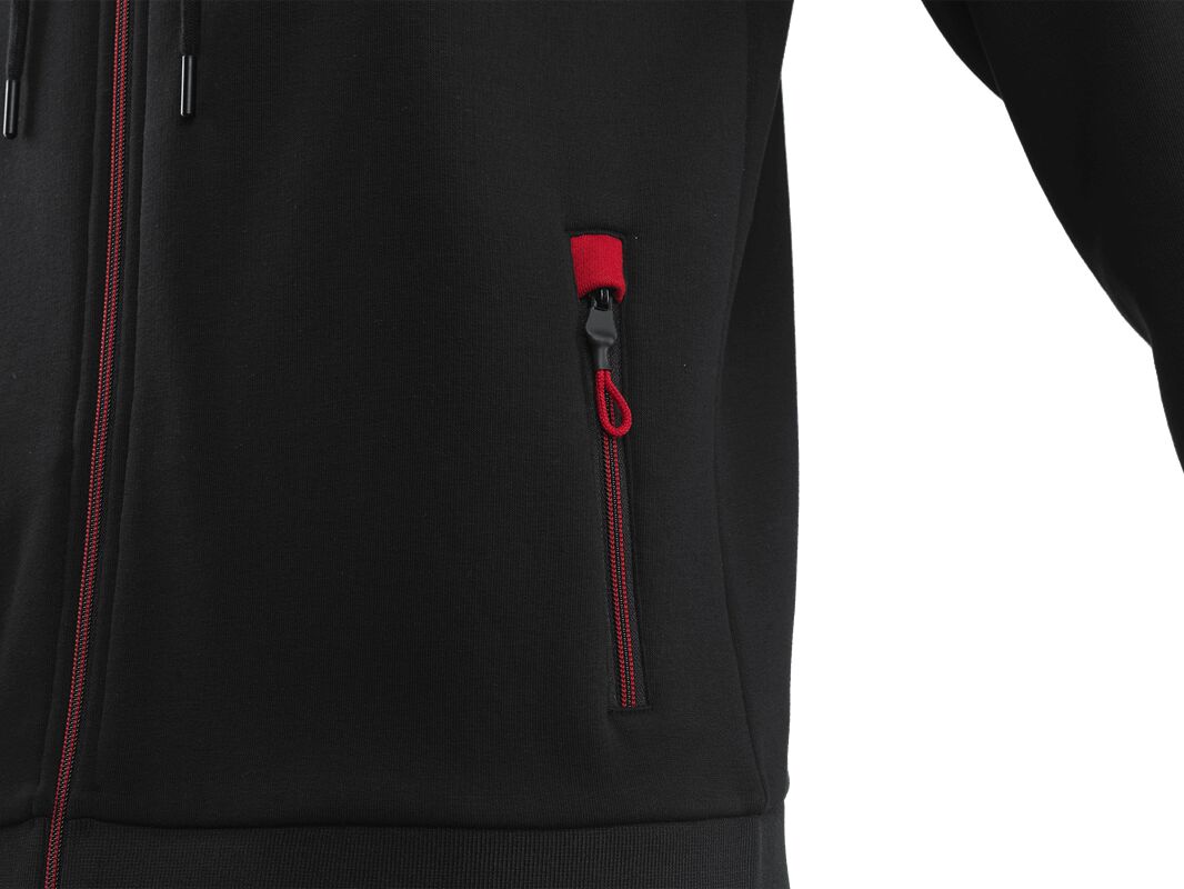 ZIP HOODIE BLACK WMN S