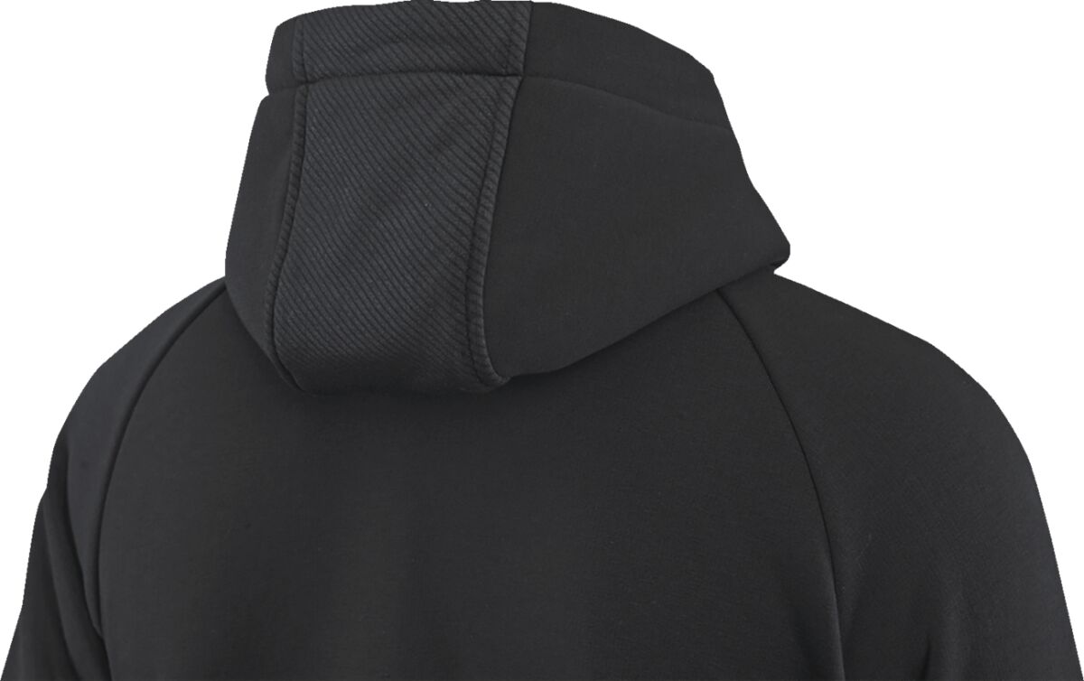 ZIP HOODIE BLACK WMN S