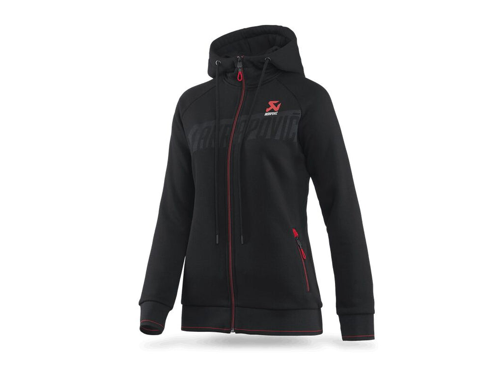 ZIP HOODIE BLACK WMN M