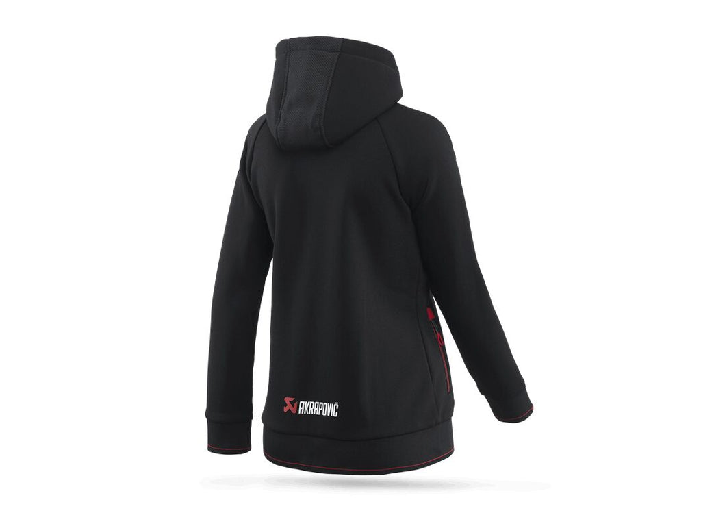 ZIP HOODIE BLACK WMN L