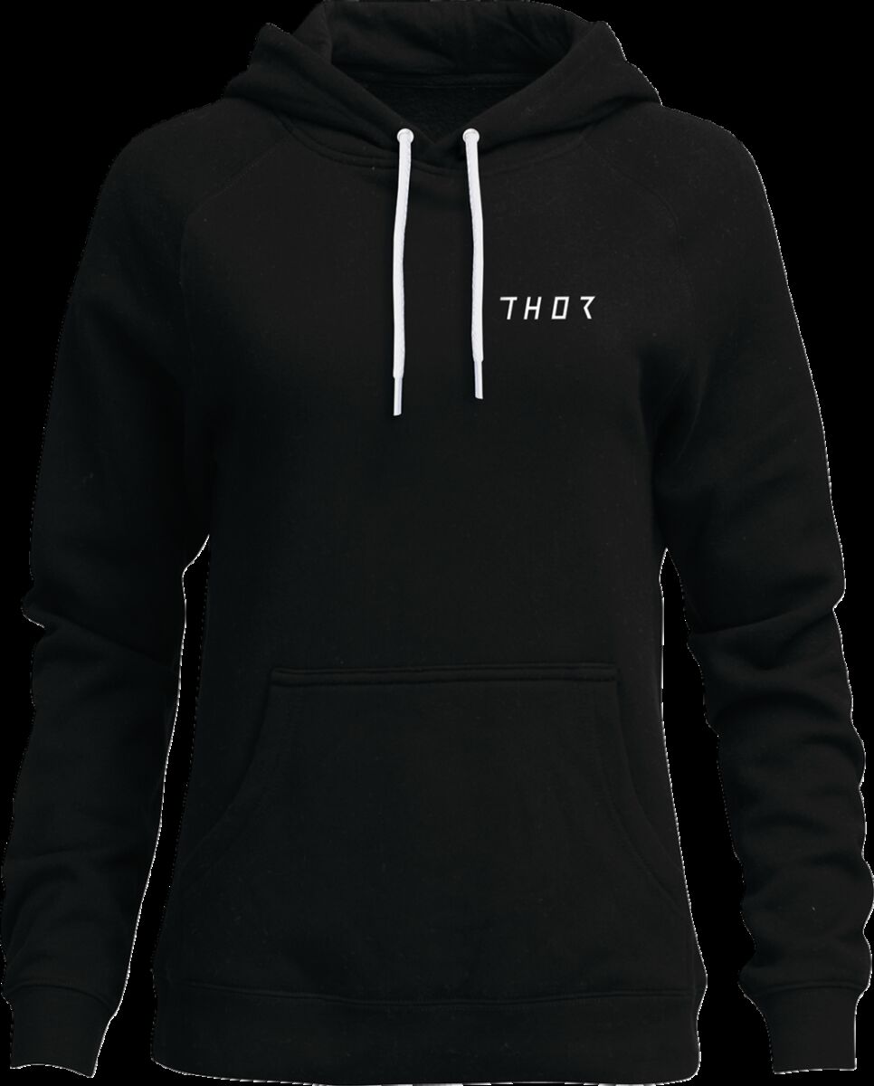 HOODIE WOMENS TRAX BLACK XL