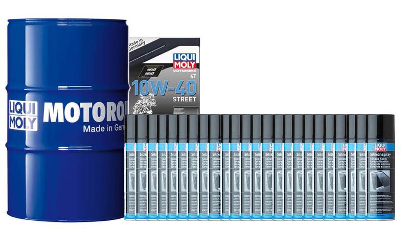 LIQUI 205L 10W-40HC + 24SILI TRAIT 300ML