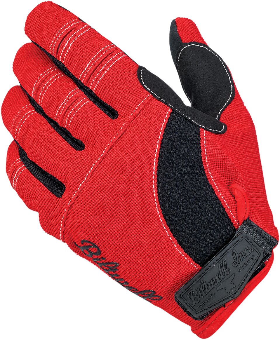 GLOVES MOTO R/B/W XS