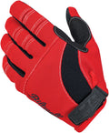 GLOVES MOTO R/B/W SM